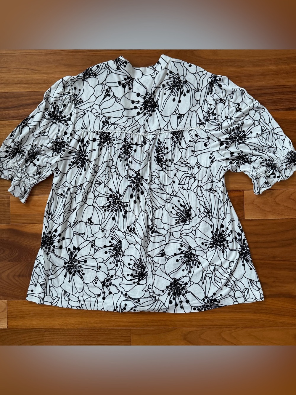 NWT Anthropologie Bl-nk London Women’s Stephanie Top Blouse Tunic Size L Petite - Picture 7 of 14